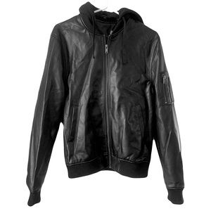 Urban Planet faux leather bomber jacket
